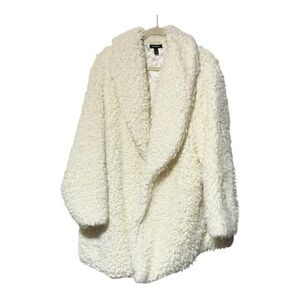 Torrid Cream Teddy Jacket Vintage